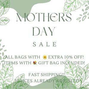 MOTHERS DAY SALE